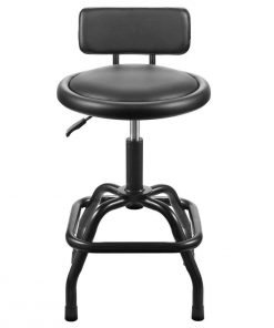 Winplus Ultra Cushioned Shop Stool with Deluxe Backrest